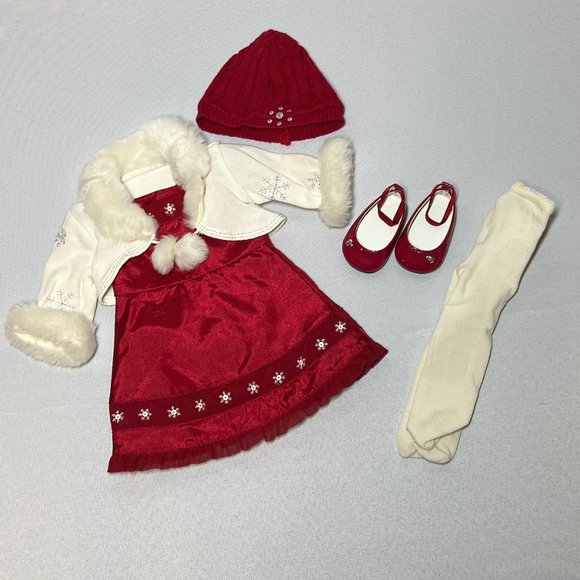 American Girl Other - American Girl Doll RARE & RETIRED Scarlet and Snow Outfit